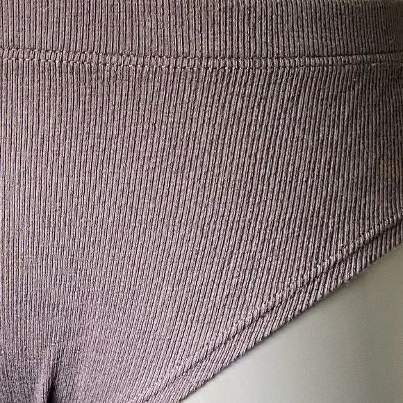 NWT Haute hippie Intimate Ribbed Cotton Cheekies - Picture 4 of 5